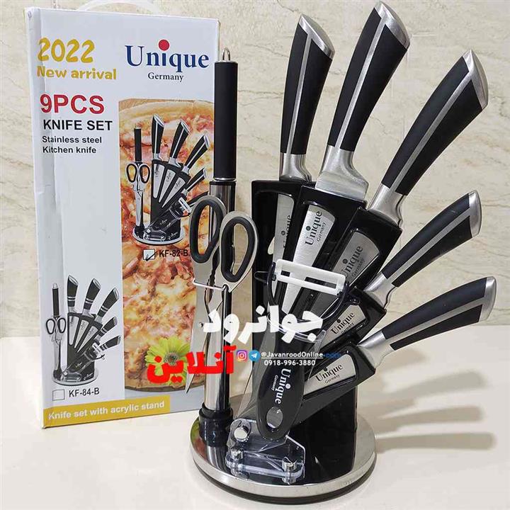 سرویس چاقو ۹ پارچه یونیک ۲۰۲۲ مدل KF-82-B