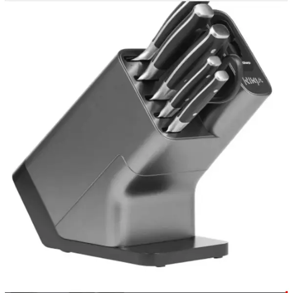 ست چاقو آشپزخانه ۶ پارچه نینجا آمریکا Ninja Foodi StaySharp-Messerblock mit integriertem Schärfer – 6-teiliges Set