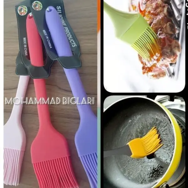 برس و لیسک قلمو تمام سیلیکون بزرگ - 2