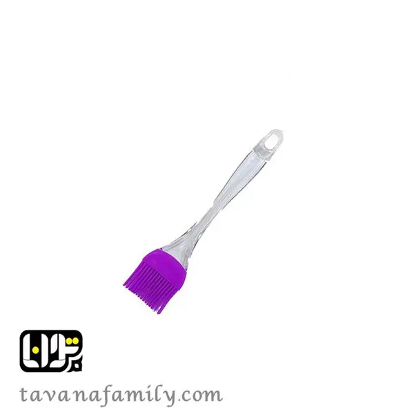 برس و لیسک قلمو سیلیکونی دسته کریستال - 3