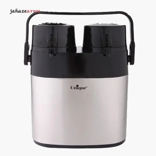 فلاسک دوقلو 1.3 لیتر استیل شیشه دار یونیک UN-9030 - 5