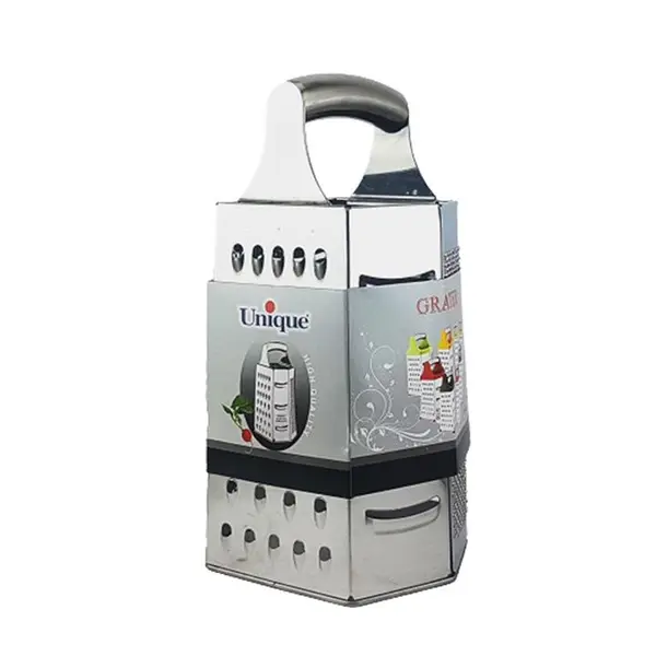 رنده تمام استیل یونیک 6 گوش مدل UN-2220(رنده یونیک ، رنده استیل)