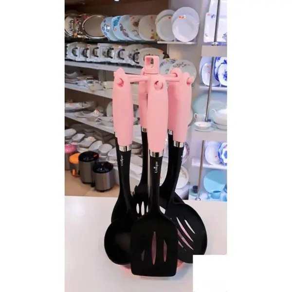 کفگیر ملاقه تفلون 7 پارچه 1100 یونیک