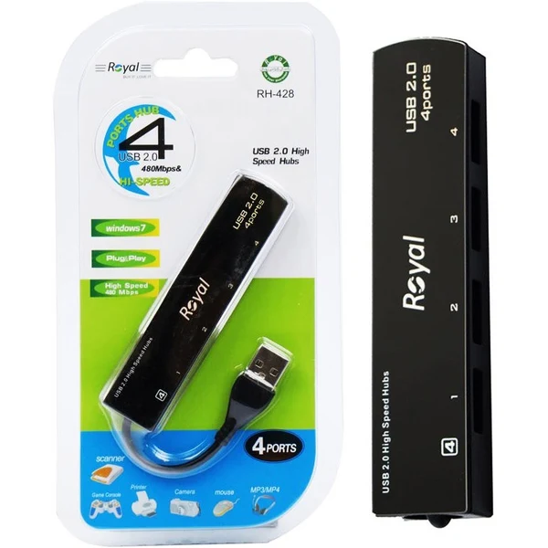 هاب USB رویال 428 royal