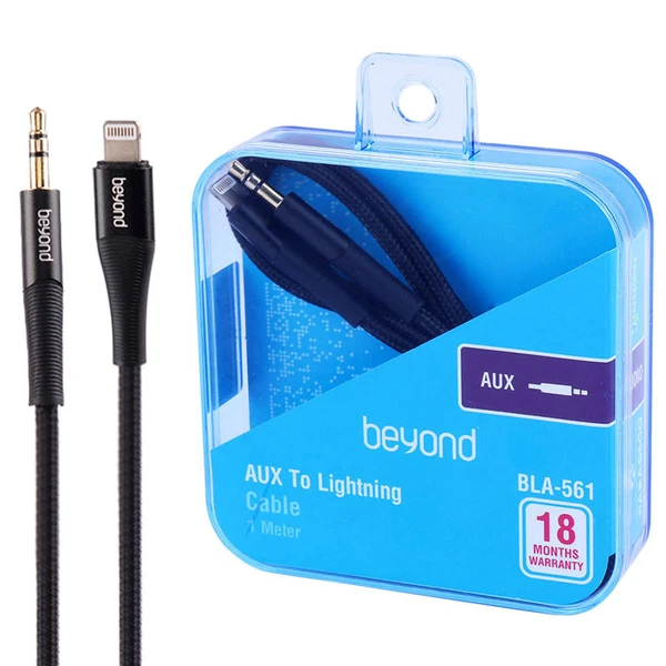 کابل تبدیل Beyond BLA-561 AUX To Lightning 1m