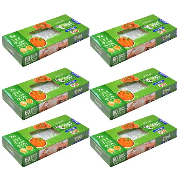 کیسه خرید کوالا مدل کریستال شش بسته ۶۰ عددی - 3