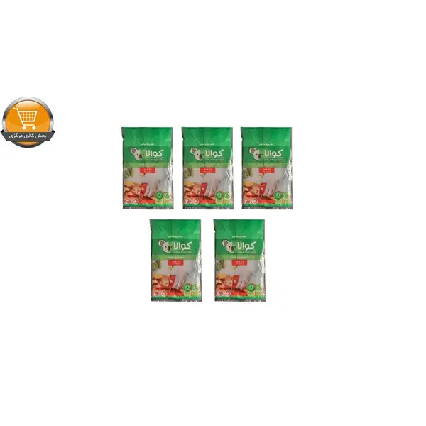 دستکش یکبار مصرف کوالا مدل بایو بسته ۵ عددی