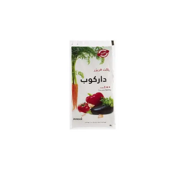 کیسه فریزر دارکوب کد 700326 بسته 100 عددی