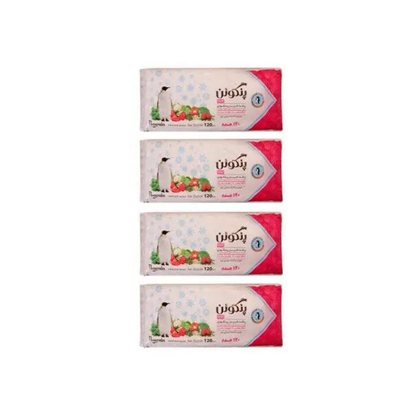 کیسه فریزر پنگوئن مدل LP675 مجموعه 4 عددی - 2