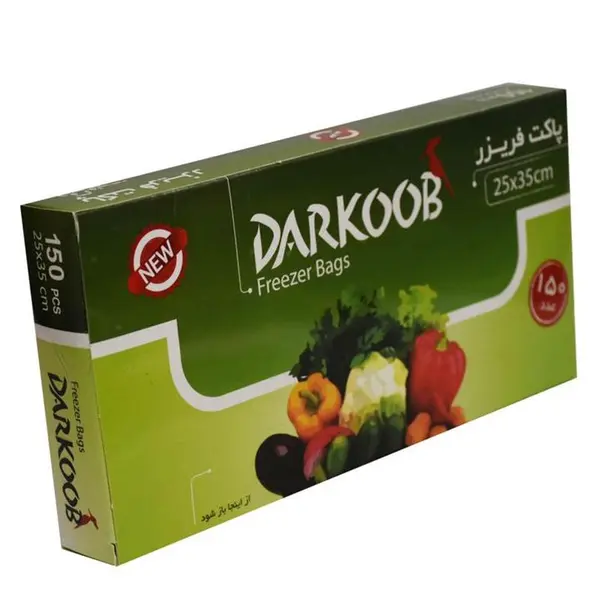 کیسه فریزر دارکوب کد Sh00056 بسته 150 عددی