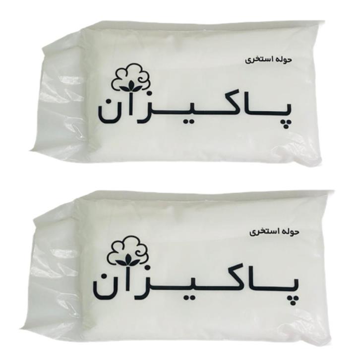 حوله یکبار مصرف پاکیزان مدل PK-9 سایز 80x80 سانتی متر بسته 2 عددی