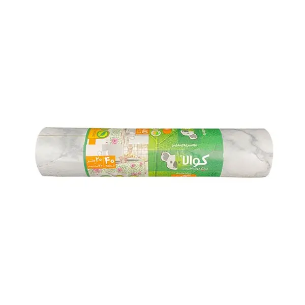 سفره یکبار مصرف کوالا مدل silk طرح سنگ رول ۲۰ متری