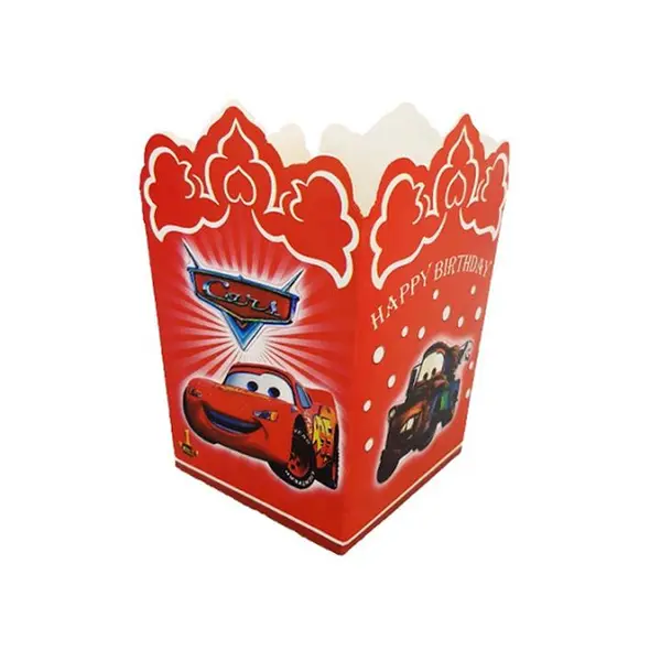 ظرف پاپ کورن مدل مک کویین بسته 10 عددی - 2