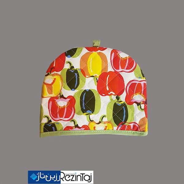 روقوری کتان رزین تاژ طرح فلفل دلمه - 3