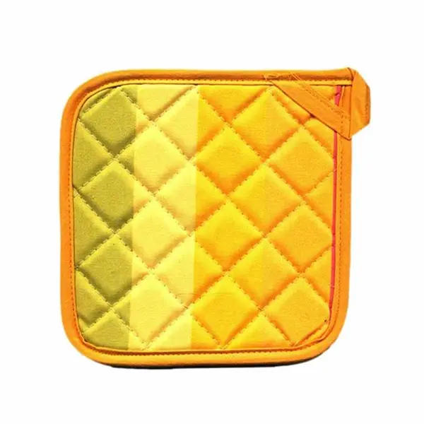 دستگیره کتان 20 × 20 رزین تاژ طرح رابید صورتی - 2