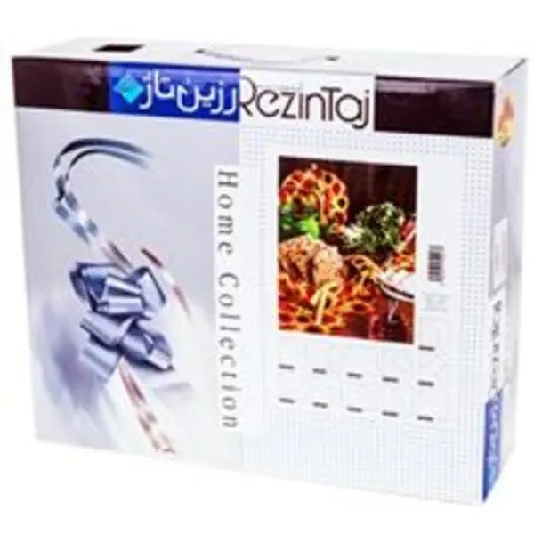 سرویس آشپزخانه چاپی 22 تکه رزین تاژ طرح آفتابگردان - 2