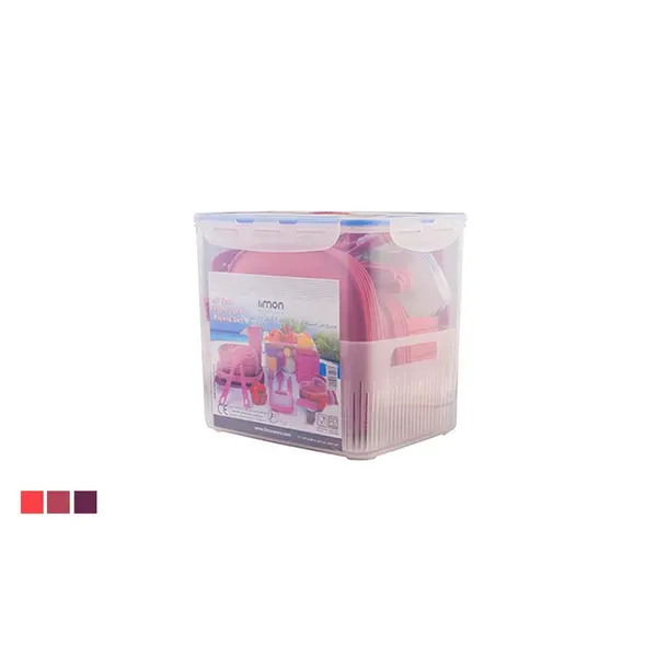 سرویس مسافرتی 60 پارچه 6 نفره لیمون کد 10635