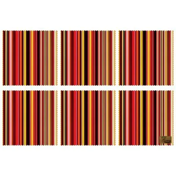 زیربشقابی مخمل رنس مدل U1-42086 سایز 30x30 سانتی متر - 2