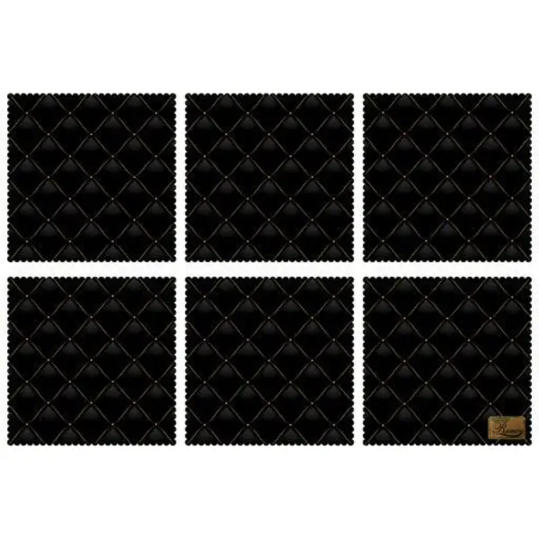 زیربشقابی مخمل رنس مدل U1-42090 سایز 30x30 سانتی متر - 2