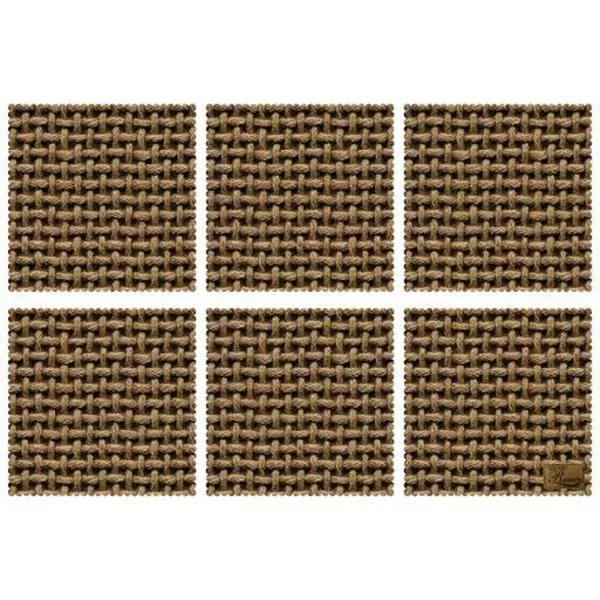 زیربشقابی مخمل رنس مدل U1-42539 سایز 30x30 سانتی متر
