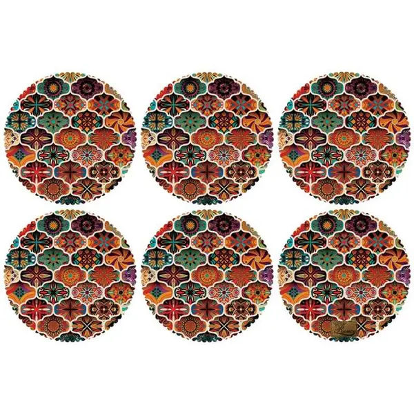 زیربشقابی مخمل رنس مدل U2-42550 سایز 30x30 سانتی متر - 2