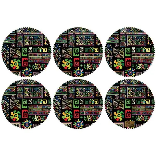 زیربشقابی مخمل رنس مدل U2-42553 سایز 30x30 سانتی متر - 2