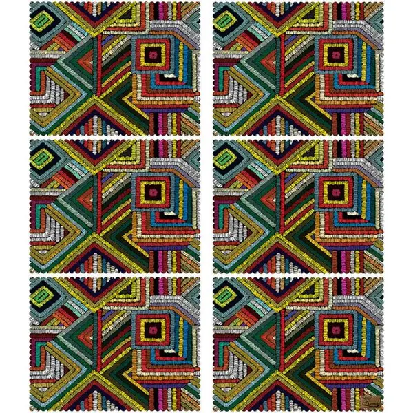 زیربشقابی مخمل رنس مدل U3-42545 سایز 40x35 سانتی متر - 2