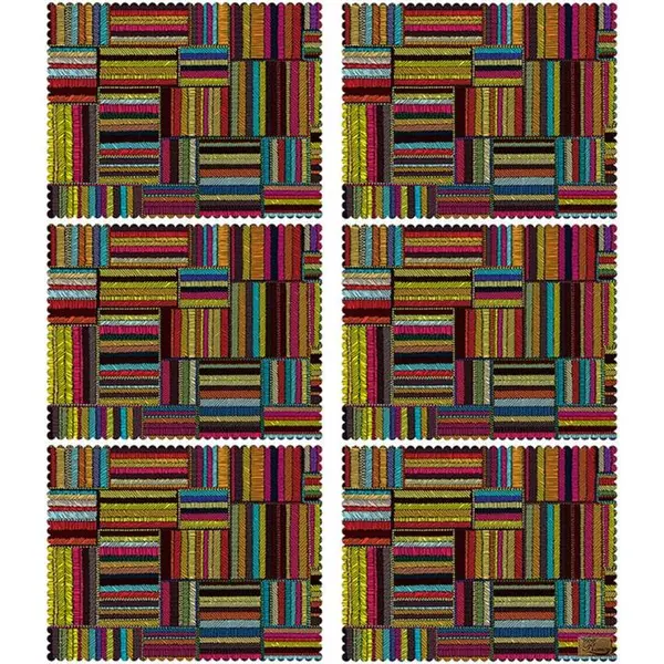 زیربشقابی مخمل رنس مدل U3-42546 سایز 40x35 سانتی متر - 2