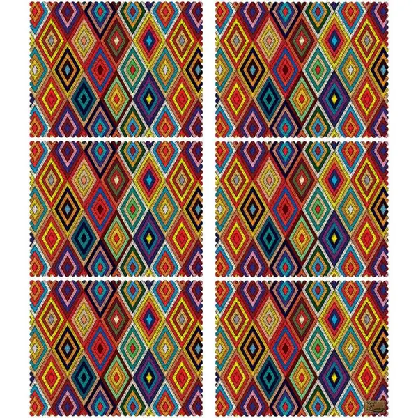 زیربشقابی مخمل رنس مدل U3-42547 سایز 40x35 سانتی متر - 2
