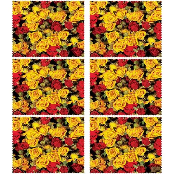 زیربشقابی مخمل رنس مدل U3-42800 سایز 40x35 سانتی متر - 2