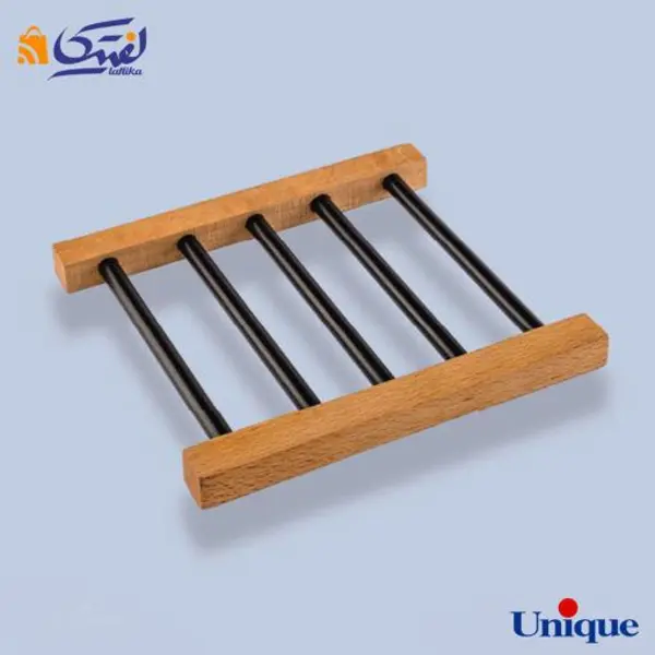 زیر قابلمه چوبی استیل یونیک مدل UN-3480