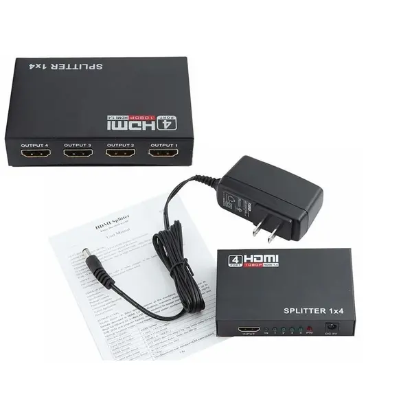 اسپلیتر 4 پورت HDMI با قابلیت 3D فرانت مدل FN-V104 - 4