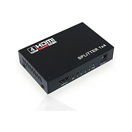 اسپلیتر 4 پورت V-net مدل HDMI با ویژگی FULL HD