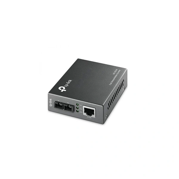 مبدل فیبر گیگابیتی و تک حاته تی پی-لینک TP-LINK MC110CS 10/100Mbps Single-Mode Media Converter