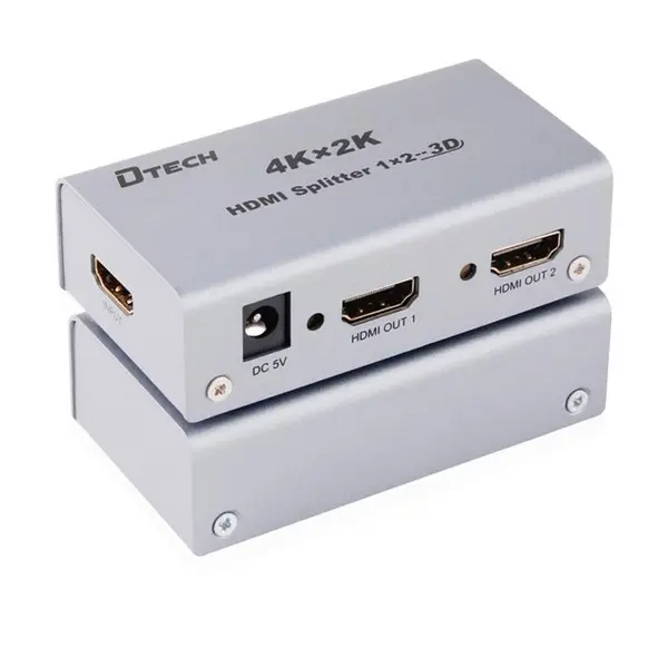اسپلیتر HDMI 4K دو پورت Dtech DT-7142 - 3