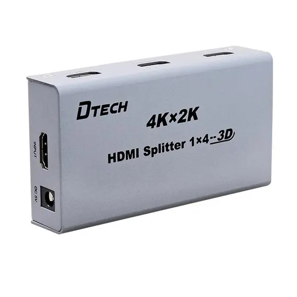 اسپلیتر HDMI 4K چهار پورت Dtech DT-7144 - 3