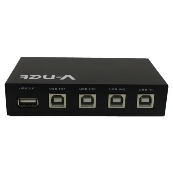 V-NET 4PORT MANUAL DATA SWITCH