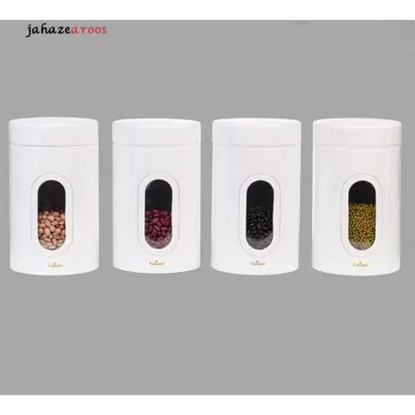 بانکه حبوبات پنجره دار 1/8 کیلویی یونیک مدل UN-5985 - 5