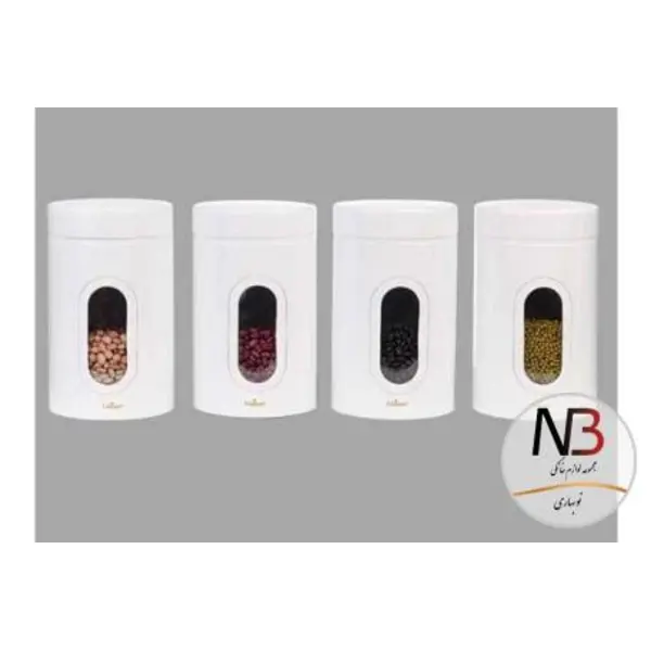 بانکه حبوبات پنجره دار 1/8 کیلویی یونیک مدل UN-5985 - 2