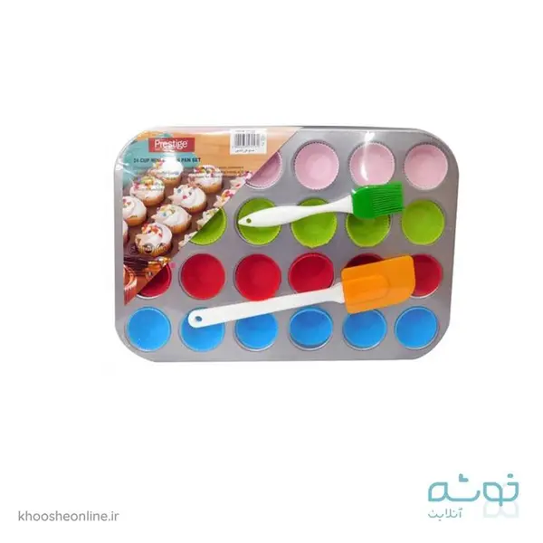 قالب مینی مافین 24 عددی (قلم و لیسک) پرستیژ PRESTIGE MINI MUFFIN