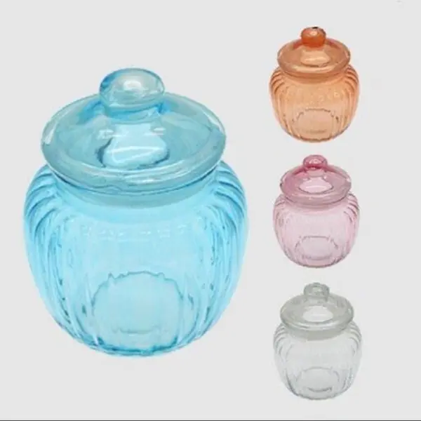 بانکه شیشه ای رنگی کوچک یونیک کد 2836 هر عدد - 2
