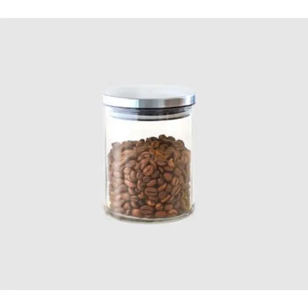 بانکه حبوبات شیشه ای درب استیل 600 یونیک UN-1277 unique - 2