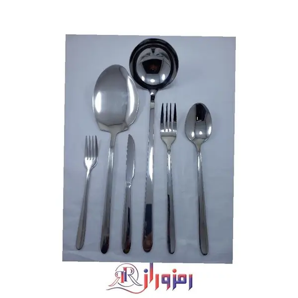 سرویس قاشق و چنگال 6 نفره 45 پارچه یونیک مدل دونا - 2