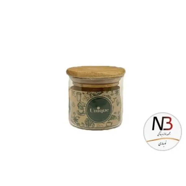 بانکه ادویه یونیک درب چوبی مدل UN-1302 - 3