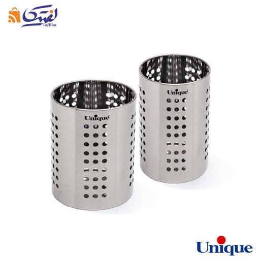 جا قاشقی یونیک دو قلو استیل Unique UN-2500