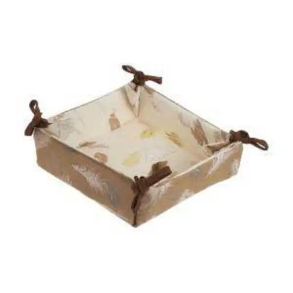 سبد نان چاپی رزین تاژ طرح پر - 3