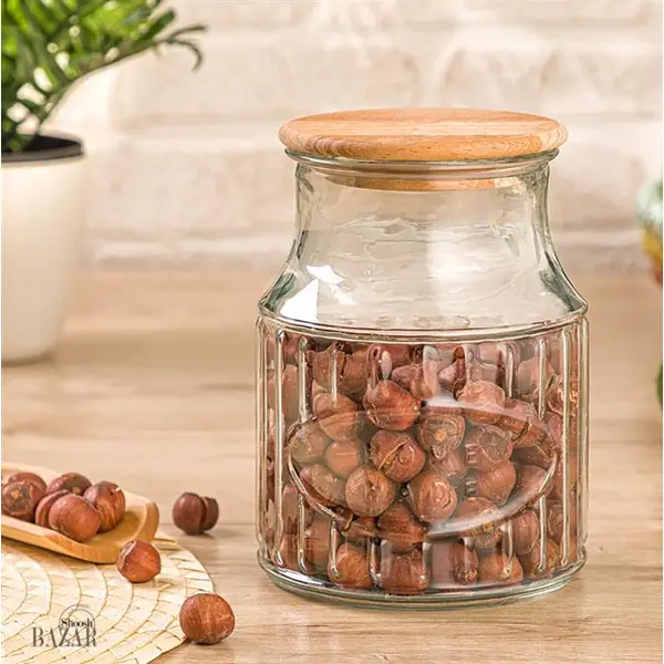 بانکه درب چوبی 1.2 لیتری لیمون 2261 - 2