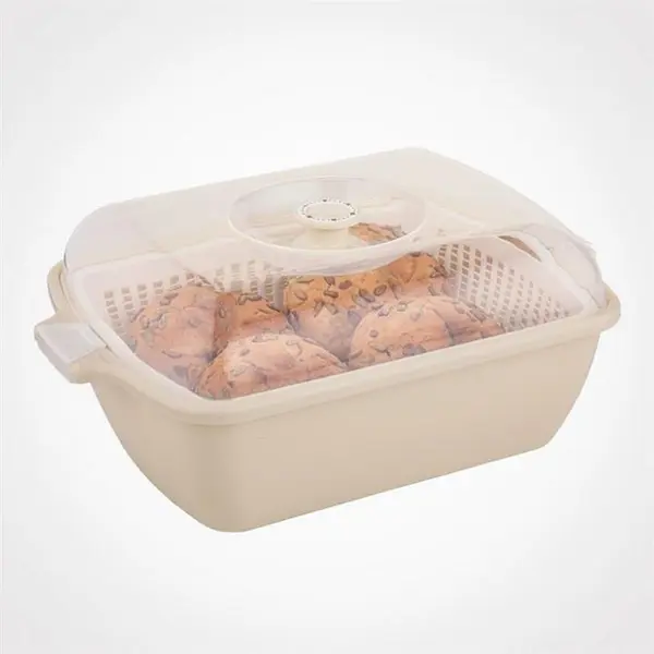 جای نان سه پارچه یاس سایز 1 لیمون کد 3243