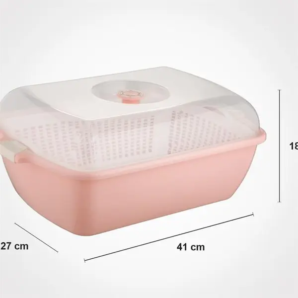 جای نان سه پارچه یاس سایز 1 لیمون کد 3243
