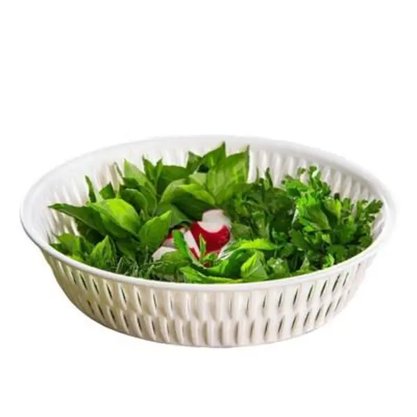 سبد نان و سبزی بیضی طرح بامبو لیمون کد 159035